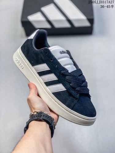 Real Label With Half Size Adidas Grand Court Comfortable And Versatile Non-Slip
