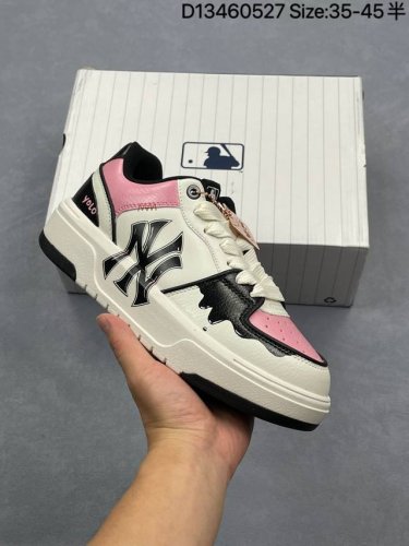 Company-Level Mlb Chunky Liner Pu Diy Customized Simple Fashion All-Match Wrappi