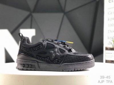 lv Louis Vuitton Men's And Women's Shoes Are Equipped With A Thick Drawer Gif