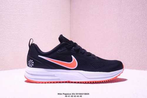 Nike Air Zoom Pegasus 25X Nike Shock-Absorbing Casual Running Shoes Fabric Mater