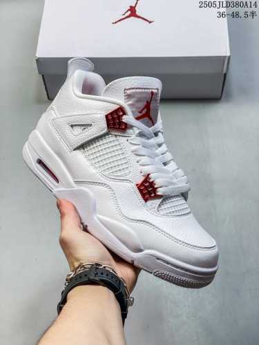 Air Jordan 4 Retro Aj4 Michael Jordan Aj4 Mid-Top Retro Casual Sports Culture Ba