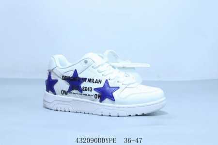 Off-White Out Of Office Low-Top Fashion Skate Shoes Black And White Panda Yang M - Click Image to Close