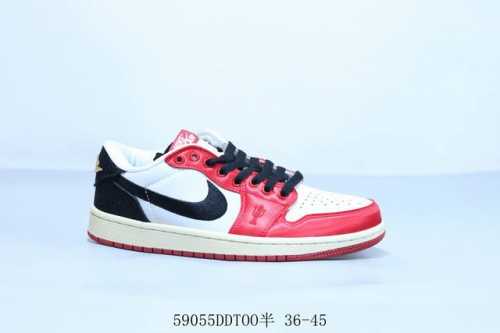 Jordan Air Jordan 1 Low Aj1 Jordan 1 Low-Top Retro Cultural Casual Sports Basket