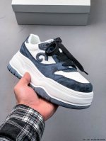 gg-Cc City Agent Casual Platform White Shoes Thick-Soled Daddy Shoes Series P