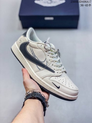 Overseas Hit Limited Sale Travis Scott X Fragment Design X Jordan Air Jordan 1 L
