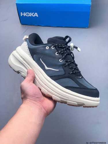 Collection Hoka One One Bondi B3 Bondi B3 Low-Top Black Unisex Anti-Slip Durable