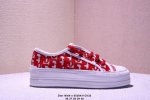 Genuine Dior Walk N Series Presbyopia Embroidered Thick-Soled Canvas Shoes Casua