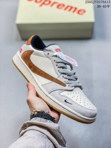 Travis Scott X Fragment Design X Jordan Air Jordan 1 Low Og Sp Supreme Collabora