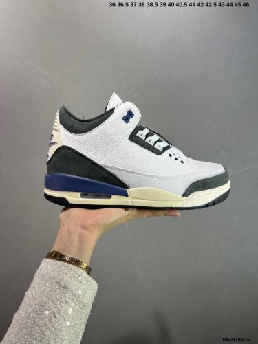 Company-Level Air Jordan 3 Retro Aj3 Jordan 3 Retro Casual Sports Culture Basket
