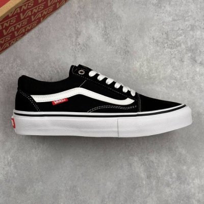 Local Core Private Vans Knu-Skool Black White Red Logo Modified Low-Top Canvas C