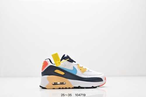 Nike Air Max 90 Kids' Shoes With Rear Cushioning For Running. As A Casual Air Ma