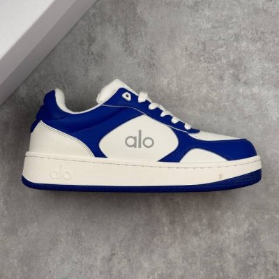 Local Core Private Alo Yoga Recovery Mode Low-Top White And Blue Unisex Comforta