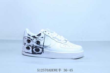 Nike Air Force 1 Af1 Nike Low-Top Air Force One Casual Sneakers Item Number 9 44 - Click Image to Close