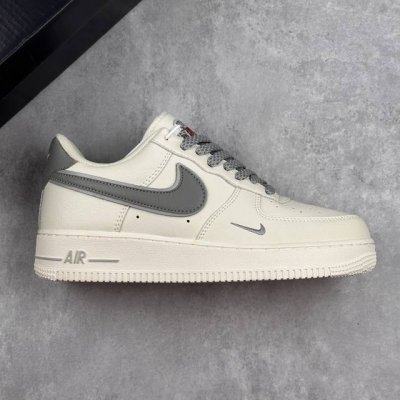 Local Core Private Company-Level Nike Air Force 1 Low '07 Gray Small Swoosh Star