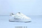 Amiri 21Ss Skel-Top Bone Low-Top Shoes With Full-Grain Leather Upper And High-De