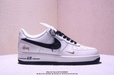 Overseas Limited Sale Corporate-Level Nike Air Force 1 '07 Low Lv Joint Gray Den