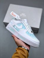 Nike Air Force 1 Low'07 A8 Series Daytime Blue Spray-Painted Air Force One Low-T