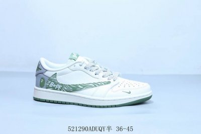 Jordan Air Jordan 1 Low Aj1 Joe 1 Low-Top Retro Culture Leisure Sports Basketbal