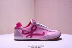 Loewe Runner Low-Top Casual Shoes Oxford Cloth Leather Stitching Material Wear-R