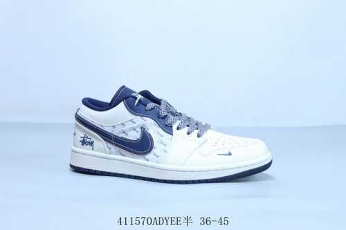 Jordan Air Jordan 1 Low Aj1 Joe 1 Low-Top Retro Culture Leisure Sports Basketbal
