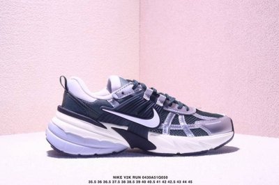 Company-Grade Nike V2K Run Running Shoes Retro Style Mesh Breathable Sports Shoe