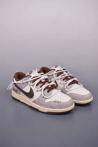 Nike Sb Dunk Low Koala Party Broken Gri D Deconstructed Drawstring Shoelaces Pur