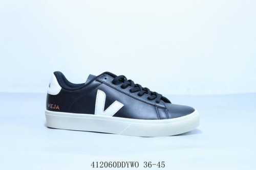 French National Shoe Brand Veja Esplar Leather Low Sneakers Espra Series V-Shape
