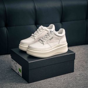 Core Private Chanel 2025 Panda Thick-Soled Heightened Casual Shoes Counter Top C