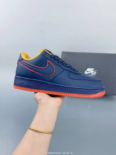Nk Air Force 1 Low '07 Low-Top Classic Skate Shoe, Produced By A Major Factory,