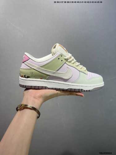 Company-Grade Nike Dunk Low Green Pink Ib8876-661 - The Ultimate Value For Money