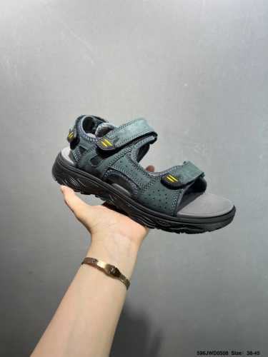 Company-Grade Ecco Aibu Men's Leather Comfort Beach Sandals Off-Road Series Conv