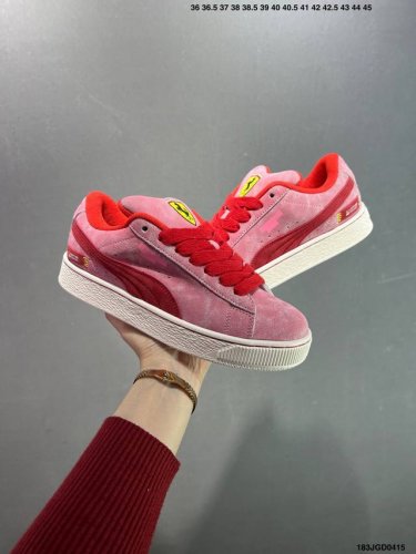 Ferrari X Puma Suede Xl Retro Single Product Puma Non-Slip Wear-Resistant Low-To