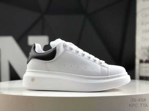Italian Luxury Brand-Alexander Mcqueen Oversized Sneakers Low-Top Fashion Thick-