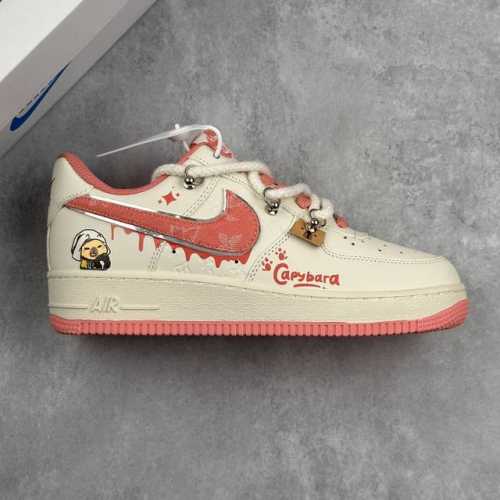 Local Core Private Nike Air Force 1 '07 Low X Capybara Pour Milkbape Capybara Se