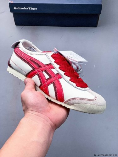 Asics Onitsuka Tiger Asics Leather Original Four-Link Tag Midsole Cardboard Stee