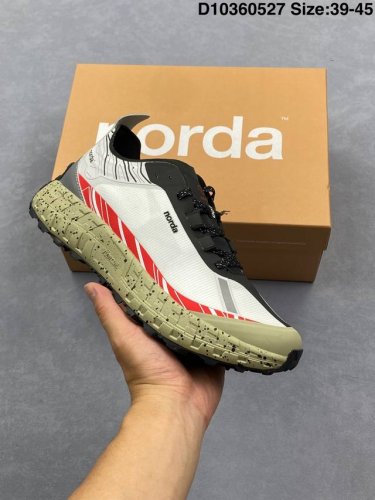 norda 001 Thick Sole, Lace-Up, Wear-Resistant, Low-Top, Outdoor Off-Road Moun