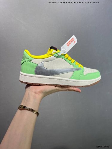 Company-Grade Travis Scott X Fragment Design X Air Jordan 1 Low Og Sp Aj1 Collab