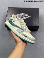Company-Level Fragment X Travis Scott X Dior Air Jordan 1 Low Three-Party Joint
