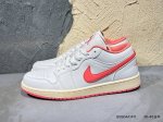 New Arrival Real-Life Photos Air Jordan 1 Low Low-Top Blue Lemon Aj1 Jordan 1St