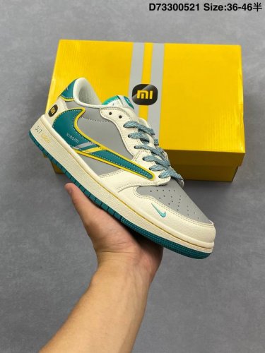 air Jordan 1 Low Og High-End Customization Xiaomi Su7 Beige Green Yellow Inve