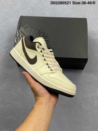 air Jordan 1 Low Beige Brown Aj1 Jordan 1 Aj1 Joe 1 Low Beige Brown Jordan Ba