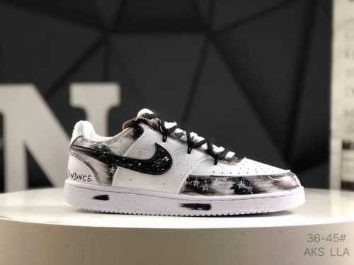 Corporate Level With Half Size Nike Court Vision Low College Vision Series Casua