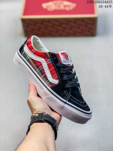 vans Vans Sk8-Low Classic Low-Top Black And White Casual Sneakers Canvas Shoe