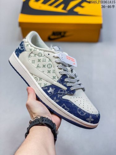 Corporate Aj1 Travis Scott X Air Jordan 1 Reverse Mocha Aj1 Joe 1 Ts Lightning J