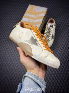 Fggdb Golden Goose 25Ss Dexun Shoes Ggdb Classic Couple's Dirty Shoes, Fiery Red