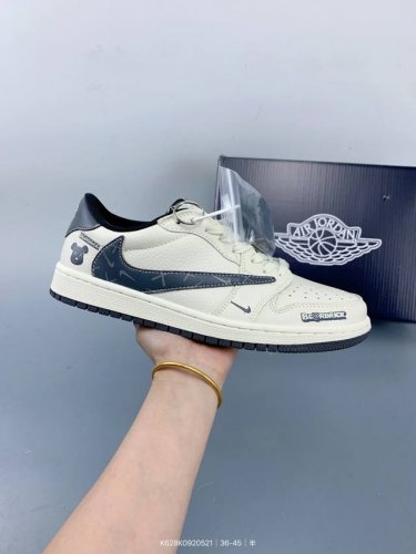 traveller Scott X Fragment Design X Jordan Air Jordan 1 Low Og Spviolent Bear