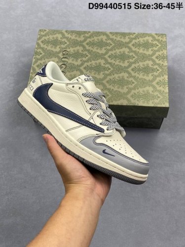 Company-Grade Aj1 Reverse Travis Scott X Air Jordan 1 Reverse Mocha Aj1 Joe 1 Ts