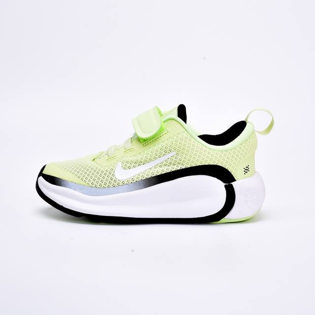 Nike Mesh Running Shoes 700 Fluorescent Green Black 24-37