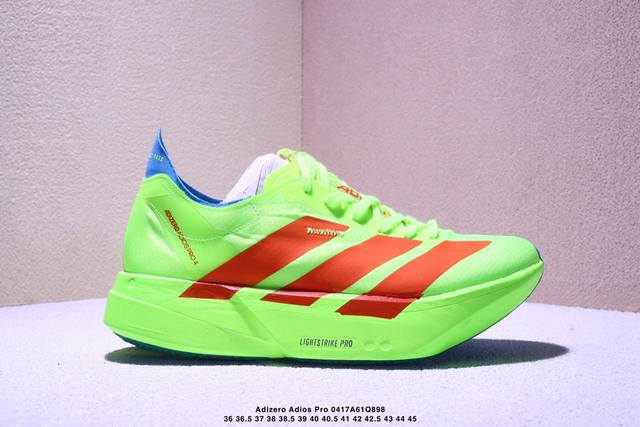 Company-Level Adidas Adizero Adios Pro 4M Marathon Flywire Jacquard Lightweight