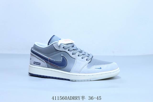 Jordan Air Jordan 1 Low Aj1 Joe 1 Low-Top Retro Culture Leisure Sports Basketbal